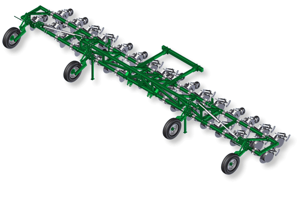 3 point linkage folding frame to suit single disc.